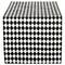 Black and Cream Harlequin Print Table Runner 14" x 108"